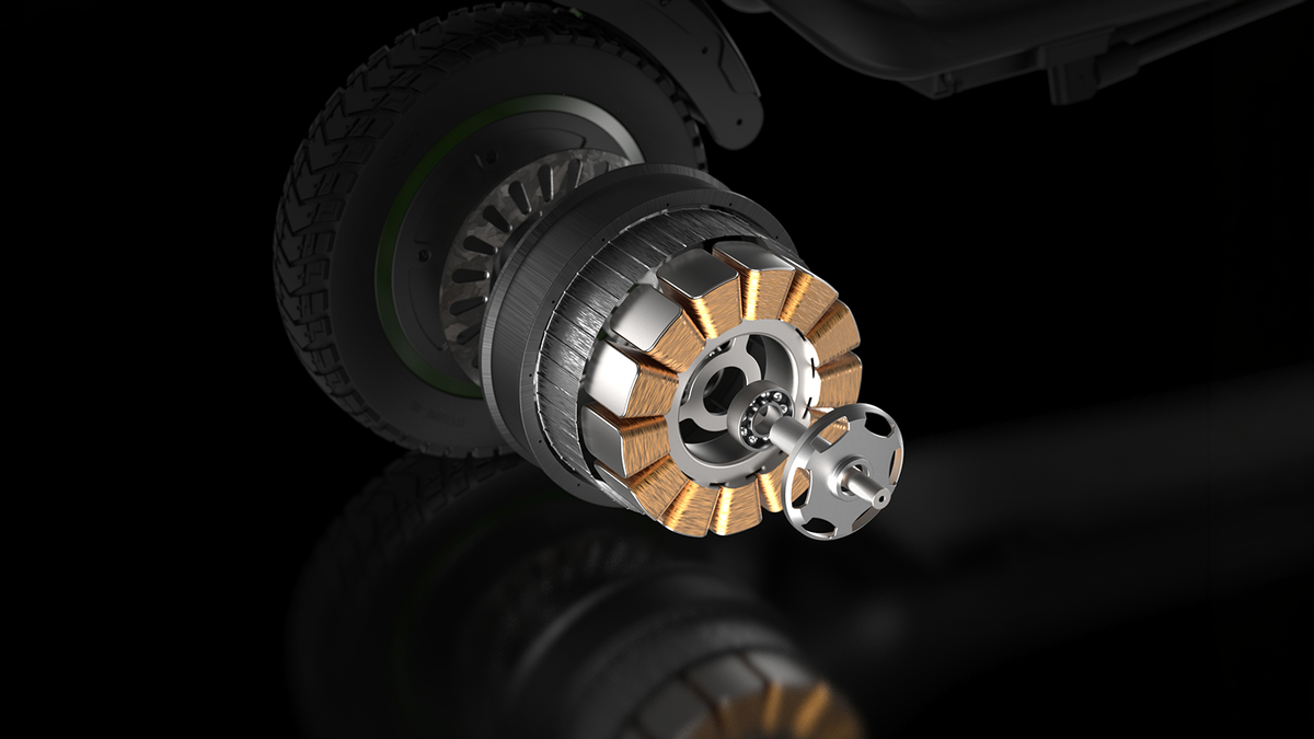 Powerful 350W Motor